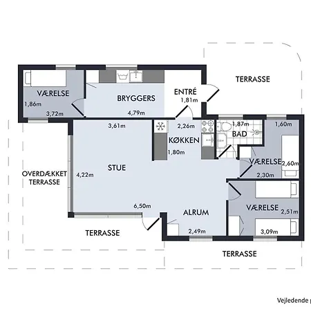 Awesome In With 3 Bedrooms And Internet